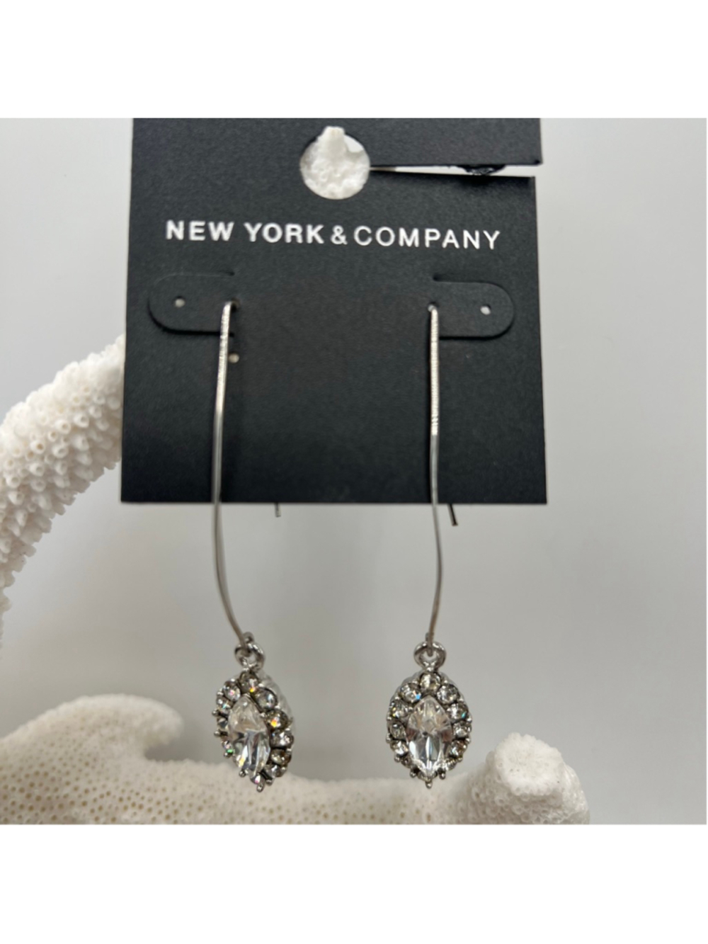 gennaro crystal dangle earrings